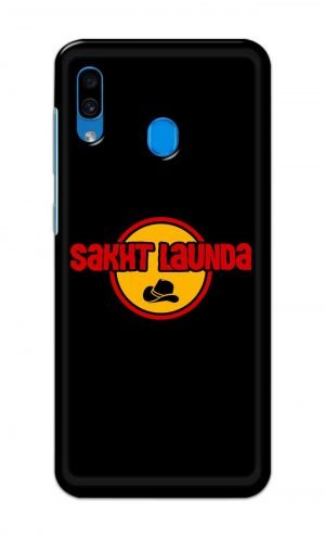 For Samsung Galaxy A30 Printed Mobile Case Back Cover Pouch (Sakht Launda)