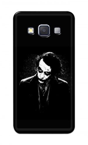 For Samsung Galaxy A5 2015 Printed Mobile Case Back Cover Pouch (Joker Black And White)