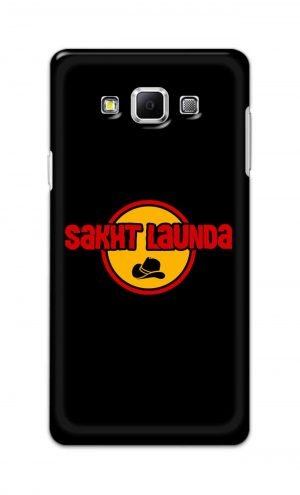 For Samsung Galaxy A7 Printed Mobile Case Back Cover Pouch (Sakht Launda)