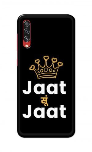 For Samsung Galaxy A70s Printed Mobile Case Back Cover Pouch (Jaat Su Jaat)