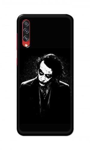 For Samsung Galaxy A70s Printed Mobile Case Back Cover Pouch (Joker Black And White)