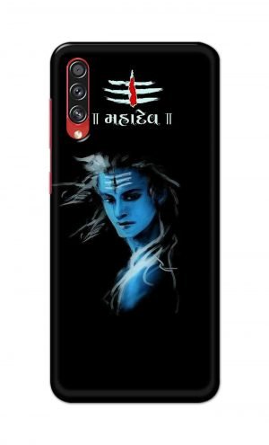 For Samsung Galaxy A70s Printed Mobile Case Back Cover Pouch (Bhole Shankar)