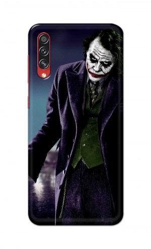 For Samsung Galaxy A70s Printed Mobile Case Back Cover Pouch (Joker Standing)
