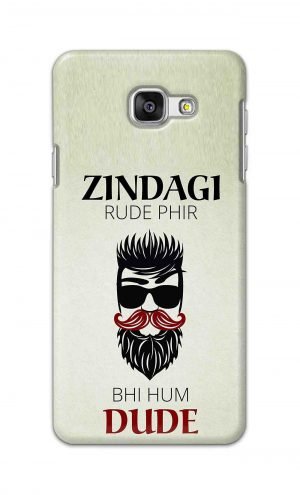 For Samsung Galaxy A7 2016 Printed Mobile Case Back Cover Pouch (Beta Tumse Na Ho Payega)