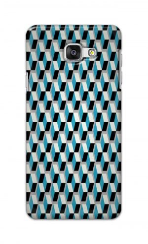 For Samsung Galaxy A7 2016 Printed Mobile Case Back Cover Pouch (Diamonds Pattern)