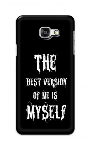 For Samsung Galaxy A7 2016 Printed Mobile Case Back Cover Pouch (The Best Version Of Me)