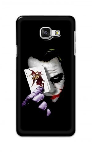For Samsung Galaxy A7 2016 Printed Mobile Case Back Cover Pouch (Joker Card In Hand)