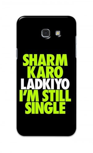 For Samsung Galaxy A7 2017 Printed Mobile Case Back Cover Pouch (Sharm Karo Ladkiyon)