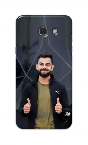For Samsung Galaxy A7 2017 Printed Mobile Case Back Cover Pouch (Virat Kohli)