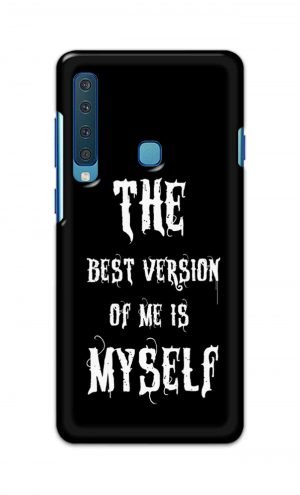 For Samsung Galaxy A9 2018 Printed Mobile Case Back Cover Pouch (The Best Version Of Me)