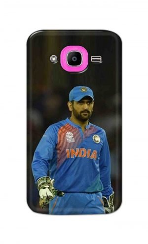 For Samsung Galaxy J2 Pro Printed Mobile Case Back Cover Pouch (Mahendra Singh Dhoni)