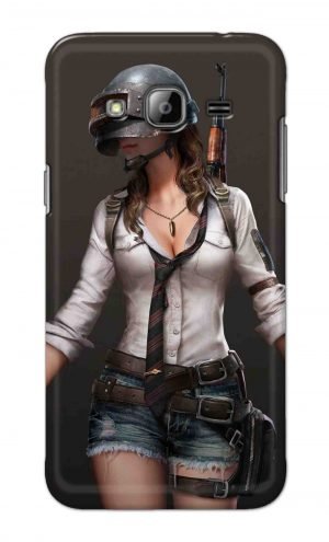 For Samsung Galaxy J3 Printed Mobile Case Back Cover Pouch (Pubg Girl)