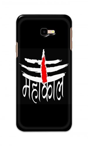 For Samsung Galaxy J4 Plus Printed Mobile Case Back Cover Pouch (Mahakaal)