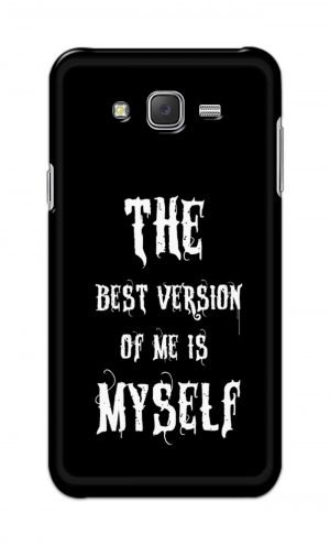 For Samsung Galaxy J5 2015 Printed Mobile Case Back Cover Pouch (The Best Version Of Me)