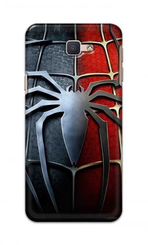 For Samsung Galaxy J5 Prime Printed Mobile Case Back Cover Pouch (Spider)