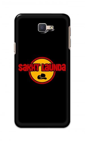 For Samsung Galaxy J5 Prime Printed Mobile Case Back Cover Pouch (Sakht Launda)