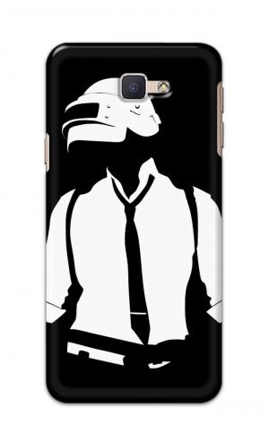 For Samsung Galaxy J5 Prime Printed Mobile Case Back Cover Pouch (Pubg)