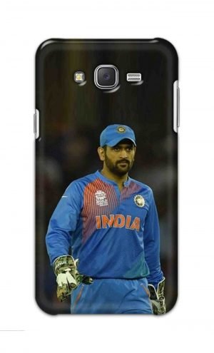 For Samsung Galaxy J7 Printed Mobile Case Back Cover Pouch (Mahendra Singh Dhoni)