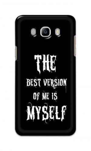 For Samsung Galaxy J7 2016 Printed Mobile Case Back Cover Pouch (The Best Version Of Me)