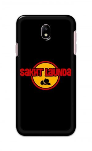 For Samsung Galaxy J7 2017 Printed Mobile Case Back Cover Pouch (Sakht Launda)