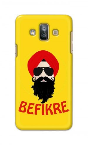 For SamsungGalaxy J7 Duo Printed Mobile Case Back Cover Pouch (Sardar Ji Befikre)