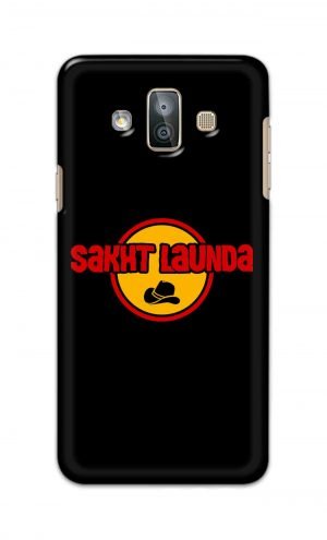 For SamsungGalaxy J7 Duo Printed Mobile Case Back Cover Pouch (Sakht Launda)