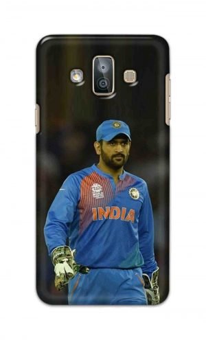 For SamsungGalaxy J7 Duo Printed Mobile Case Back Cover Pouch (Mahendra Singh Dhoni)