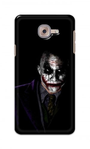 For Samsung Galaxy J7 Max Printed Mobile Case Back Cover Pouch (Joker Why So Serious)