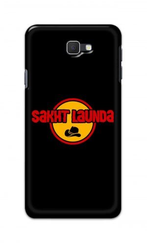 For Samsung Galaxy J7 Prime Printed Mobile Case Back Cover Pouch (Sakht Launda)