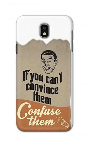 For Samsung Galaxy J 7Pro Printed Mobile Case Back Cover Pouch (If You cant Convince Them)