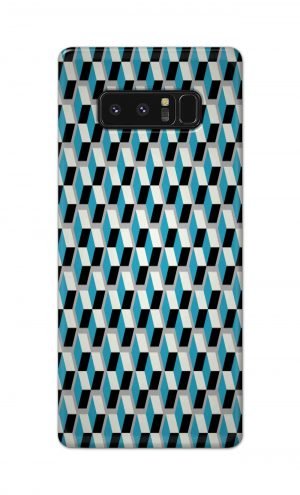 For Samsung Galaxy Note 8 Printed Mobile Case Back Cover Pouch (Diamonds Pattern)