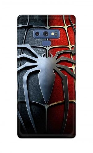 For Samsung Galaxy Note 9 Printed Mobile Case Back Cover Pouch (Spider)