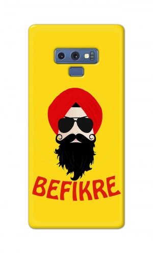 For Samsung Galaxy Note 9 Printed Mobile Case Back Cover Pouch (Sardar Ji Befikre)