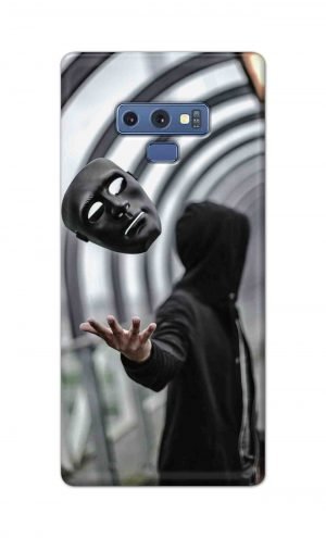 For Samsung Galaxy Note 9 Printed Mobile Case Back Cover Pouch (Mask Man)