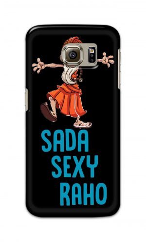 For Samsung Galaxy S6 Printed Mobile Case Back Cover Pouch (Sada Sexy Raho)