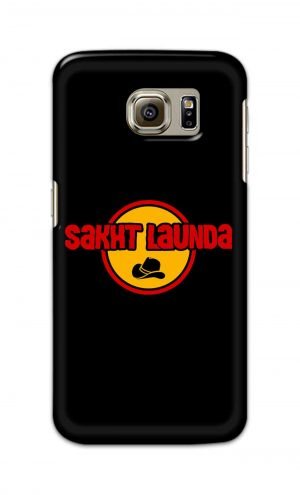 For Samsung Galaxy S6 Printed Mobile Case Back Cover Pouch (Sakht Launda)