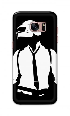 For Samsung Galaxy S7 edge Printed Mobile Case Back Cover Pouch (Pubg)