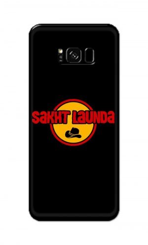 For Samsung Galaxy S8 Printed Mobile Case Back Cover Pouch (Sakht Launda)