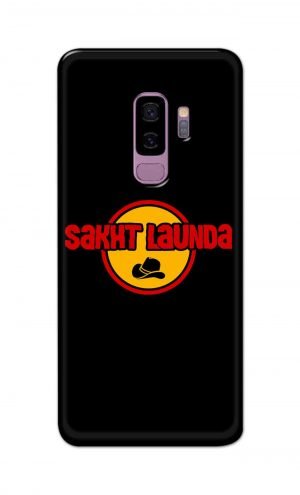 For Samsung Galaxy S9 Plus Printed Mobile Case Back Cover Pouch (Sakht Launda)