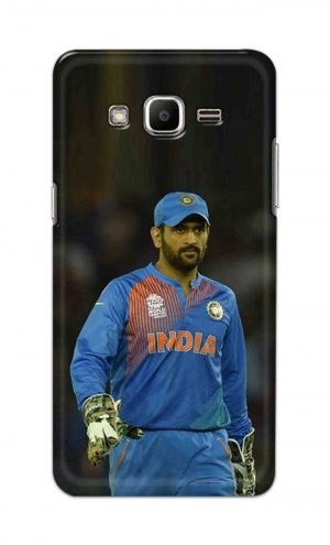 For Samsung J2 Printed Mobile Case Back Cover Pouch (Mahendra Singh Dhoni)
