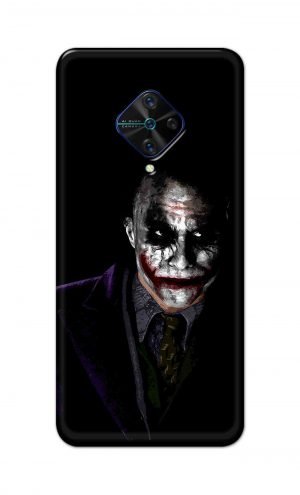 For Vivo S1 Pro Ptinted Mobile Case Back Cover Pouch (Joker Why So Serious)