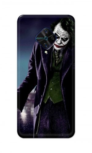For Vivo S1 Pro Ptinted Mobile Case Back Cover Pouch (Joker Standing)