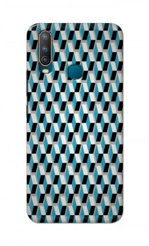 For Vivo U10 Ptinted Mobile Case Back Cover Pouch (Diamonds Pattern)