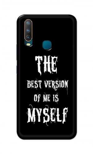 For Vivo U10 Ptinted Mobile Case Back Cover Pouch (The Best Version Of Me)
