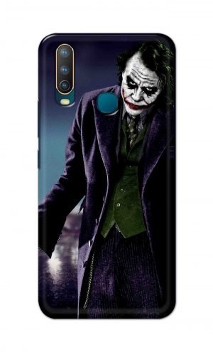 For Vivo U10 Ptinted Mobile Case Back Cover Pouch (Joker Standing)