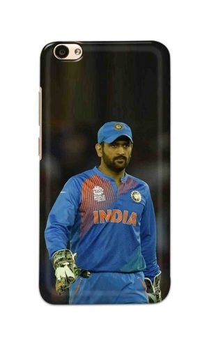 For Vivo V5 V5s Ptinted Mobile Case Back Cover Pouch (Mahendra Singh Dhoni)