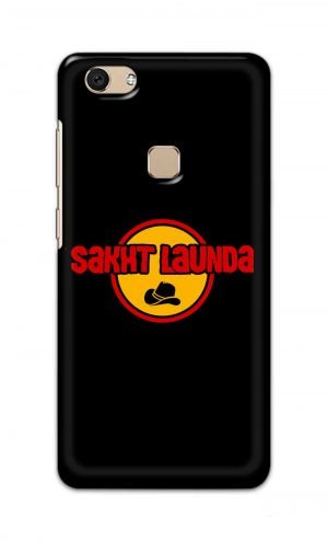 For Vivo V7 Ptinted Mobile Case Back Cover Pouch (Sakht Launda)