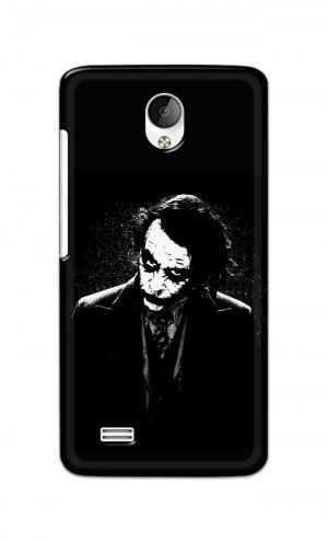 For Vivo Y21 Y21L Ptinted Mobile Case Back Cover Pouch (Joker Black And White)