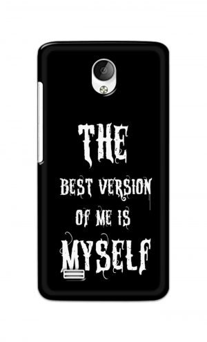 For Vivo Y21 Y21L Ptinted Mobile Case Back Cover Pouch (The Best Version Of Me)