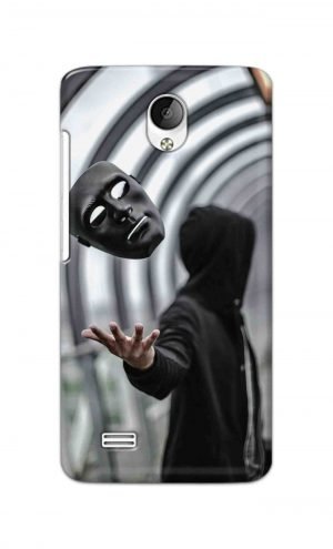 For Vivo Y21 Y21L Ptinted Mobile Case Back Cover Pouch (Mask Man)